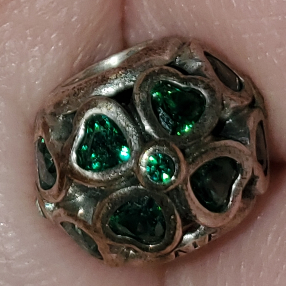 Shamrock pandora charm